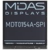 Moduł LCD 1.54cal Odblaskowy wyświetlacz TFT 200 x 200pikseli SPI I/F Nie Midas