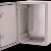 BXPPABSG300400220-F01 IP65 wall-mounted enclosure, 300 x 400 x 220 mm, grey