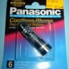 3,6V/110mAh P-202 PANASONIC AKU.