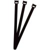 Fastech Etk-3-250-9999-100 Hook-And-Loop Cable Tie Black 250mm X 13mm 100Pieces