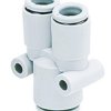 Złączka pneumatyczna Wciskane 10 mm Wciskane 10 mm SMC Adapter rozgałęźny do rur