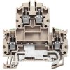 Multi level terminal block, screw connection, 0.5-4.0 mm², 32 A, 8 kV, dark beige, 1041950000