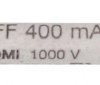Bezpiecznik 0,4A/1kV 6x32 30kA do mierników BM252 BM257 BM805 BM806 BM905 BM878 105233