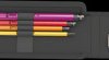 05004173001 Pin wrench set, hexagon socket, 2-8 mm, 9 pieces, Multicolor