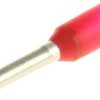 Końcówka tulejkowa izolowana 1mm² długość 8mm Czerwony średnica 1.4mm Izolowane Weidmuller