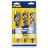 IRWIN® 10506627 Blue Groove 6X Wood Drill Bit Set, 3 Piece 20-25mm