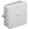 Branching box, 90 x 90 x 35 mm, no. of entries: 8, 2.5 mm², gray, IP55, 2000378