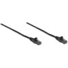 Intellinet 343794 Network Patch Cable, Cat6, 10m, Black, CCA, U/UTP, PVC, RJ45,
