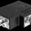 65345 Adaptor VGA plug/jack 90° seitlich gewink.