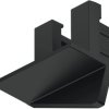 Zaślepka, czarna, do Profilu LED 1105 Häfele Lighting, 83395771