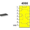 Układ scalony 4066/SMD