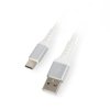Przewód eXtreme Ampere USB A - USB C - 1,5m - biały