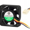 WENTYLATOR 40x40x10mm 40x10mm 4010 12V ŚLIZGOWY 3 PRZEWODY