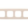 VALENA ALLURE Ramka poczwórna kremowa 754314