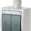 AQUANT żaluzjowy /dławik ŁNT-8 szare 1208-65 IP65