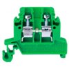 Złączka szynowa 2‑przewodowa 4mm2 zielony ZG-G4 A11-8205