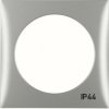 Integro Flow Ramka pojedyncza z nadrukiem /IP44/ bez uszczelki chrom mat lakierowany 918272568