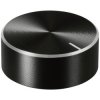 TruComponents 320045 Control knob + marking Black (Ø x H) 25mmx10mmAlu/Plastic