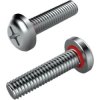 Flat head screw, PH cross slot, M2, Ø 4 mm, 8 mm, steel, ISO 7045, 001.57.239