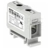 Listwa zaciskowa 1-torowa Al/Cu 1,5-50mm2 160A 1500V na szynę TH35 szary OTL50 MOREK