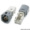 D4S20D-40MA5-G RIGHT ANGLE PLUG FOR PCB GRAY THT ROSENBERGE
