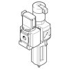 Zestaw filtr regulator smarownica, Ręcznie, 40 μm Zintegrowany manometr, 14 bar, Festo