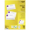 Sigel DP839 Printable Business Cards 85x55mm Micro-perforated 200g White 150pc