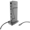 Hama 00200200 Connect2Office Speed USB-C Docking Station 10-Port 8K PD 140W Grey