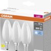 Żarówka LED OSRAM HOMELIGHTING 4058075592575 E14 5.5 W = 60 W zimna biel 3 szt.
