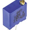 Potencjometr dostrojczy 100 kΩ Otwór przelotowy 0.5 W Trzpień Regulacja górna, Vishay 2.2 mm, 64Y