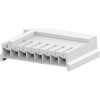 Socket housing, 8 pole, pitch 2.5 mm, straight, natural, 171822-8