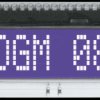 EA DOGM081B-A LCD text module, 48.3 x 12 mm, blue