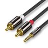 Kabel Ugreen Av116 10583 Audio Mini Jack 3,5 Mm (Męski) / 2Rca (Męski) 1.5M -...