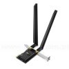TP-Link Archer TXE72E, Trzypasmowa bezprzewodowa karta sieciowa PCI-Express AXE5400, standard AX, 5400Mbps, Wi-Fi 6E, Bluetooth