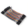 40x 10cm Jumper Wires - Male-Female