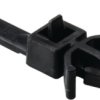 Cable tie, PA, (L x W) 245 x 4.6 mm, bundle-Ø 1.5 to 65 mm, black, UV resistant, -40 to 85 °C, 111-06206