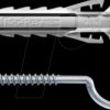 567840 Dübel + Rundhaken, SX Plus 10x50 RH K, 2-teilig