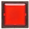 Lampka Sygnalizacyjna 25X25mm Czerwona 24V Ac/Dc Q25lf-Rt/Wb 089104