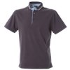 RODI MAN DK GREY POLO IN JERSEY