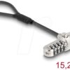 20942 Laptop Security Cable with Digit Combination Lock 15.2 cm for Ke
