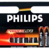 12 x bateria alkaliczna Philips PowerLife LR6 AA