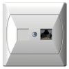 AKCENT Gniazdo komputerowe kat.5e KRONE biały GPK-1A/K/00 OSPEL