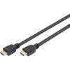 Digitus AK-330124-030-S HDMI Cable Black 3m 8K UHD Gold Plated Connectors