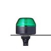 Sygnalizator 110 → 120 V Migające, stałe Zielony Montaż panelowy LED