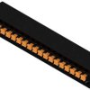 Weidmüller 1424960000 Zaciski śrubowe 2.5 mm² Ilość styków 19 czarny 15 szt.