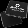 AVR microcontroller, 32 bit, 66 MHz, LQFP-144, AT32UC3A0128-ALUT