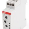 Timer Relay Szyna DIN 24 → 240 V ac, 24 → 48V dc SPDT 1-stykowy ABB SPDT 0.05 s → 100h