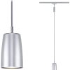 Lampa do systemu szynowego, wysokonapięciowego, Lampa sufitowa, podwieszana Paulmann 95625 GU10 chrom (matowy)