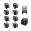 Mikroswitch bistabilny 8.5x8.5mm - włącznik stabilny 6 PIN - push button - 10 szt