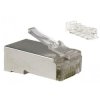 Wtyk modularny RJ45 8P8C kat.6 ekranowany STP linka Alantec WORECZEK 100szt.